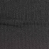 Polyester Stretch Rib Knit Fabric, 200 gsm, 160 cm — Grey