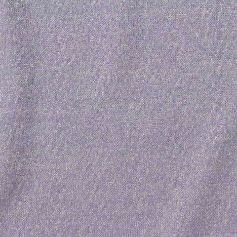 Purple Marl Jersey Knit, Viscose-Metallic