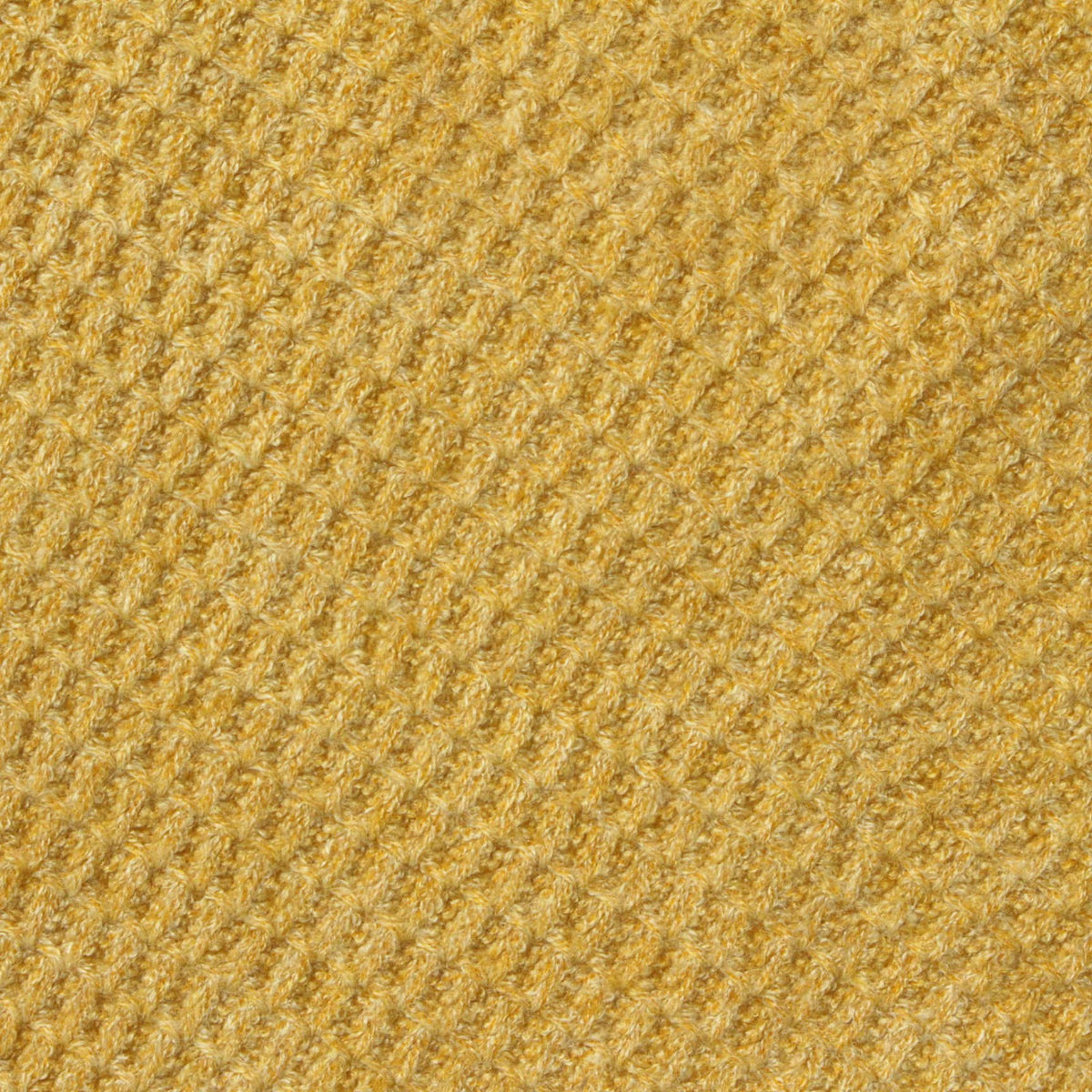 Jacquard Viscose Polyester Blend Chunky Knit Fabric, 290 gsm, 155 cm — Yellow