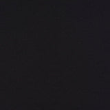 Polyester Stretch Linen-Look Fabric, 194 gsm, 170 cm — Black