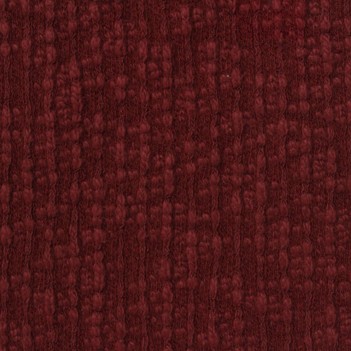 Cotton Polyester Stretch Chunky Knit Fabric, 280 gsm, 146 cm — Red