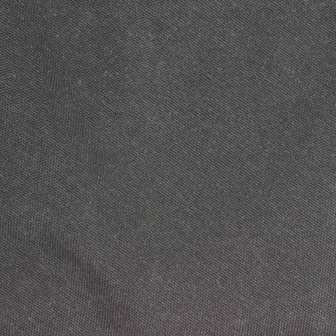 Polyester Viscose Stretch Rib Knit Fabric, 330 gsm, 155 cm — Grey