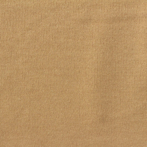 Polyester Viscose Stretch Rib Knit Fabric, 330 gsm, 170 cm — Khaki