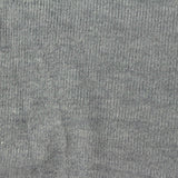 Grey Marl Rib Knit, Viscose-Poly