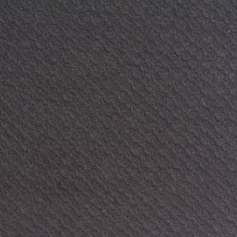Polyester Cotton Stretch Knit Fabric, 264 gsm, 150 cm — Grey