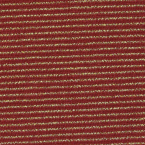 Gold Horizontal-Stripe Velvet, Poly-Cotton
