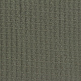 Polyester Viscose Stretch Waffle Knit Fabric, 200 gsm, 163 cm — Green