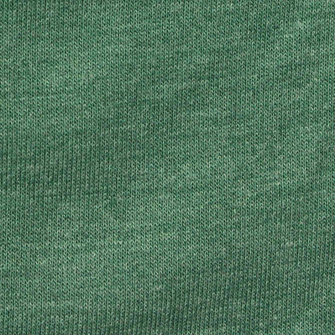 Heather Green Marl French Terry, Poly-Viscose