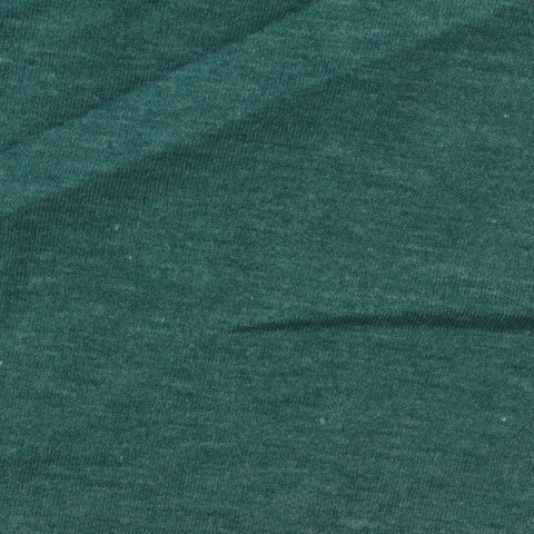 Green Marl French Terry, Poly-Viscose, 220 gsm