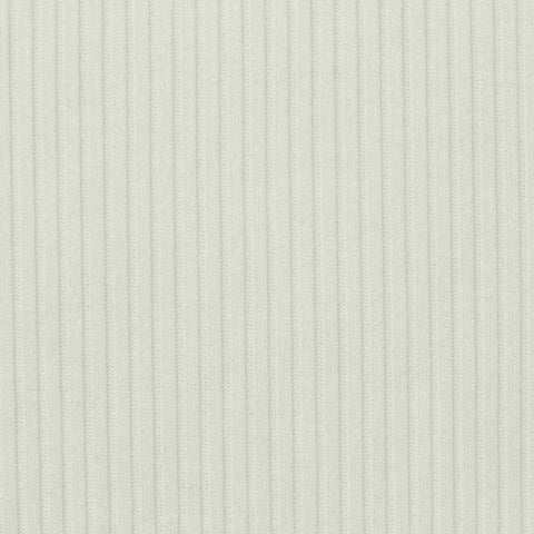Polyester Stretch Rib Knit Fabric, 250 gsm, 166 cm — White