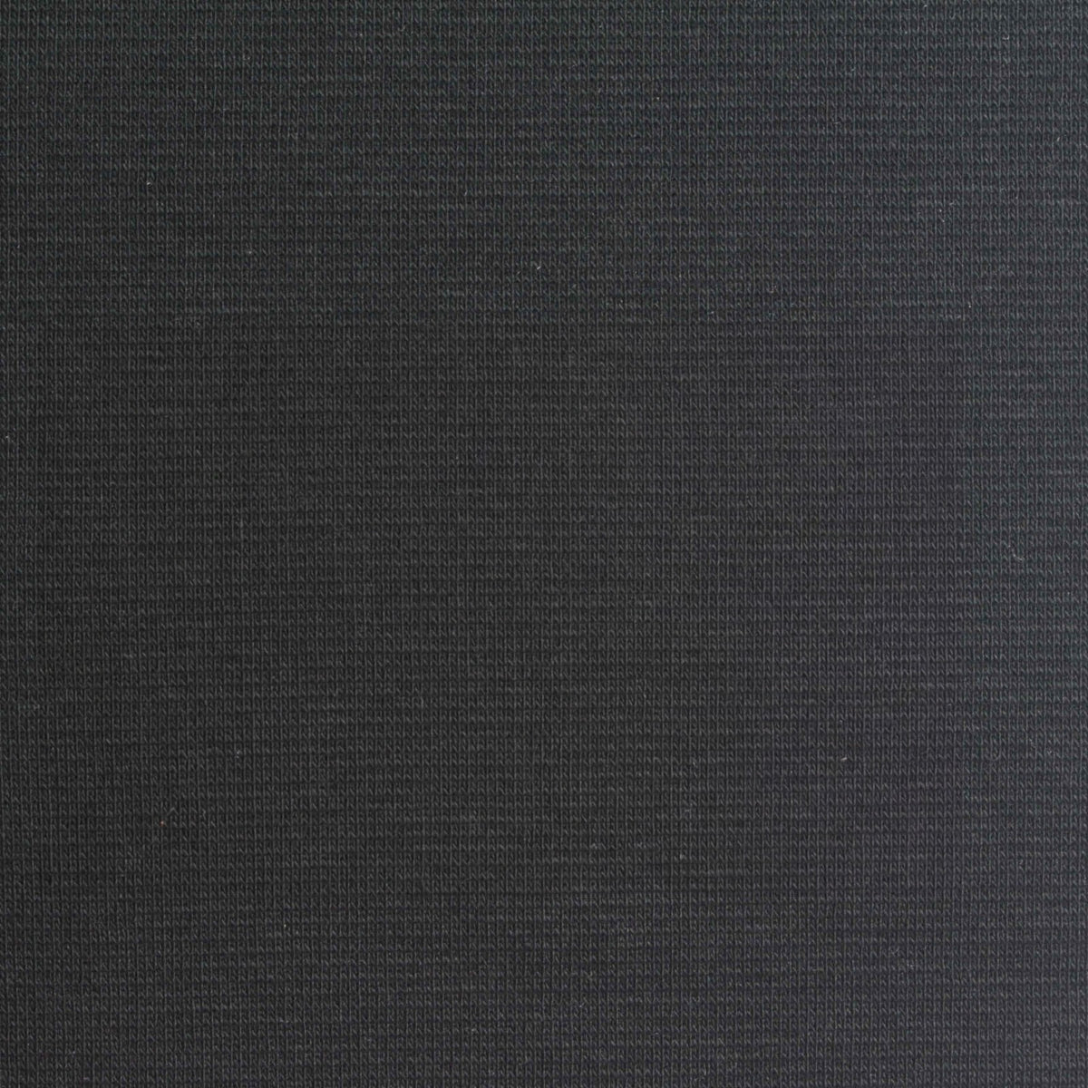Cotton Stretch Rib Knit Fabric, 200 gsm, 165 cm — Grey