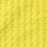 Polyester Viscose Stretch Waffle Knit Fabric, 217 gsm, 180 cm — Yellow — texture
