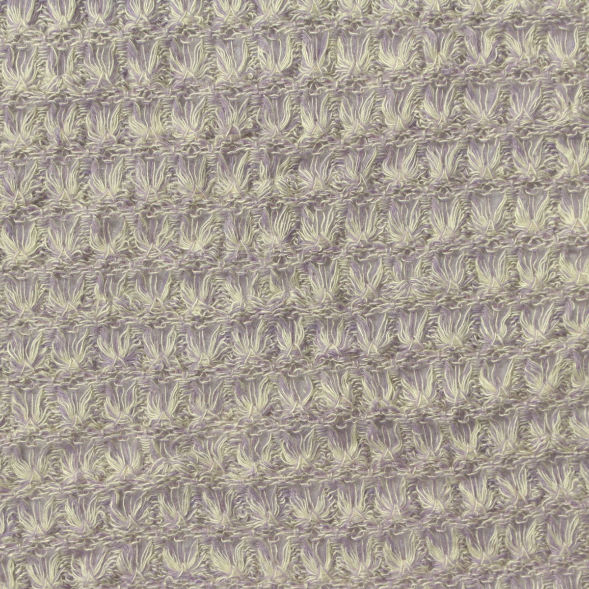 Jacquard Viscose Polyester Stretch Chunky Knit Fabric, 220 gsm, 160 cm — Purple