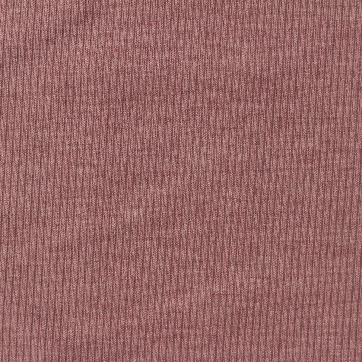Rose Marl Rib Knit, Poly-Viscose