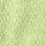Slub Cotton Stretch Rib Knit Fabric, 209 gsm, 170 cm — Green — texture