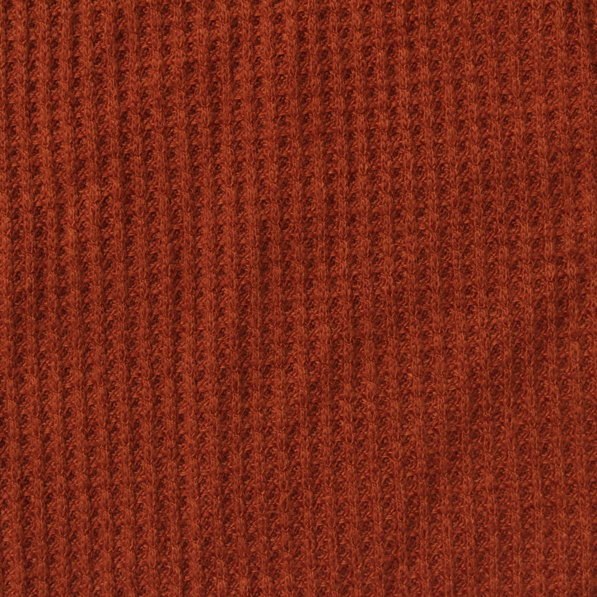 Polyester Viscose Stretch Waffle Knit Fabric, 272 gsm, 170 cm — Red