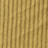 Brushed Viscose Polyester Stretch Rib Knit Fabric, 232 gsm, 150 cm — Khaki — texture