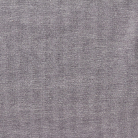 Grey Heather French Terry, Poly-Viscose