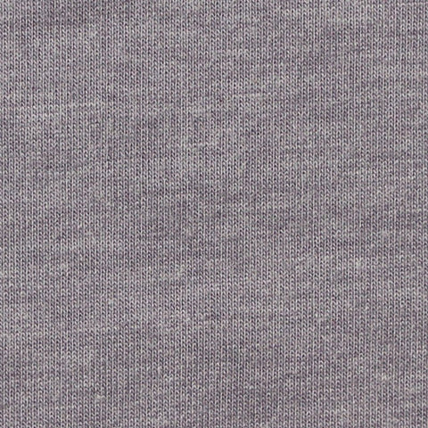 Grey Heather French Terry, Poly-Viscose