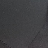 Polyester Stretch Fleece Fabric, 239 gsm, 156 cm — Black