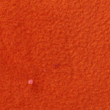 100% Polyester Fleece Fabric, 180 gsm, 160 cm — Orange — texture