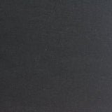 Nylon Cotton Interlock Knit Fabric, 375 gsm, 170 cm — Black