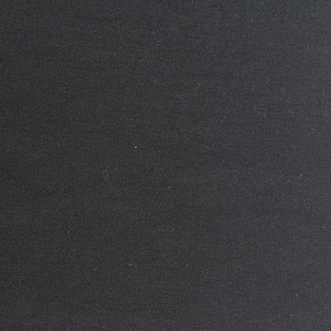 Nylon Cotton Interlock Knit Fabric, 375 gsm, 170 cm — Black