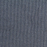 Polyester Viscose Stretch Rib Knit Fabric, 180 gsm, 170 cm — Blue — texture