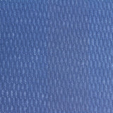 Blue Tone-on-Tone Leaf Birdseye Knit, Cotton-Poly