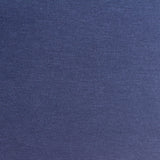 Brushed Polyester Viscose Stretch French Terry Fabric, 285 gsm, 162 cm — Navy