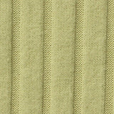 Brushed Polyester Viscose Stretch Rib Knit Fabric, 225 gsm, 155 cm — Green — texture