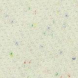 Cream Marl French Terry, Cotton-Poly — texture