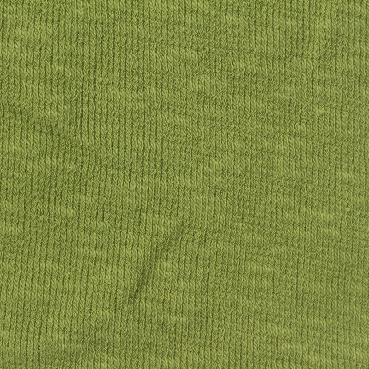 Cotton Stretch Rib Knit Fabric, 215 gsm, 165 cm — Green, ref EF-278540