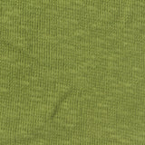 Cotton Stretch Rib Knit Fabric, 215 gsm, 165 cm — Green