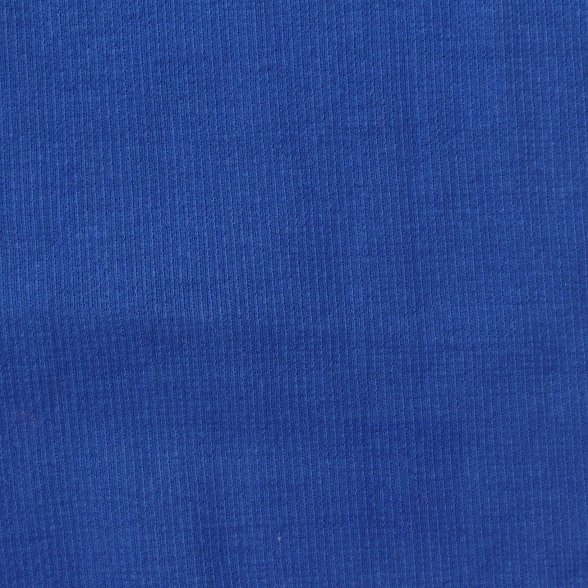 Cotton Stretch Rib Knit Fabric, 255 gsm, 120 cm — Blue