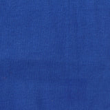Cotton Stretch Rib Knit Fabric, 255 gsm, 120 cm — Blue