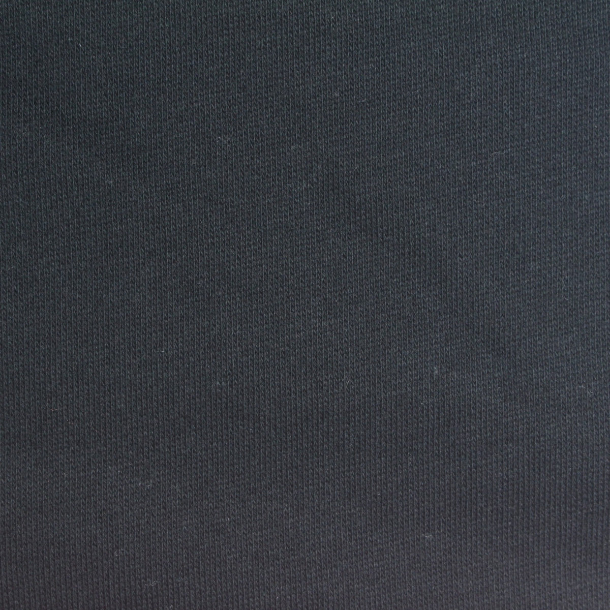 Brushed Cotton Polyester French Terry Fabric, 255 gsm, 174 cm — Navy