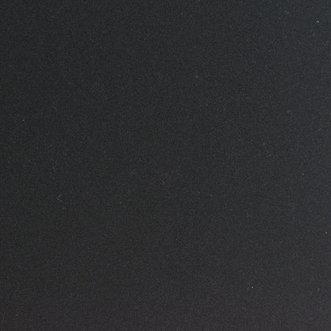 Polyester Stretch Fleece Fabric, 226 gsm, 158 cm — Black
