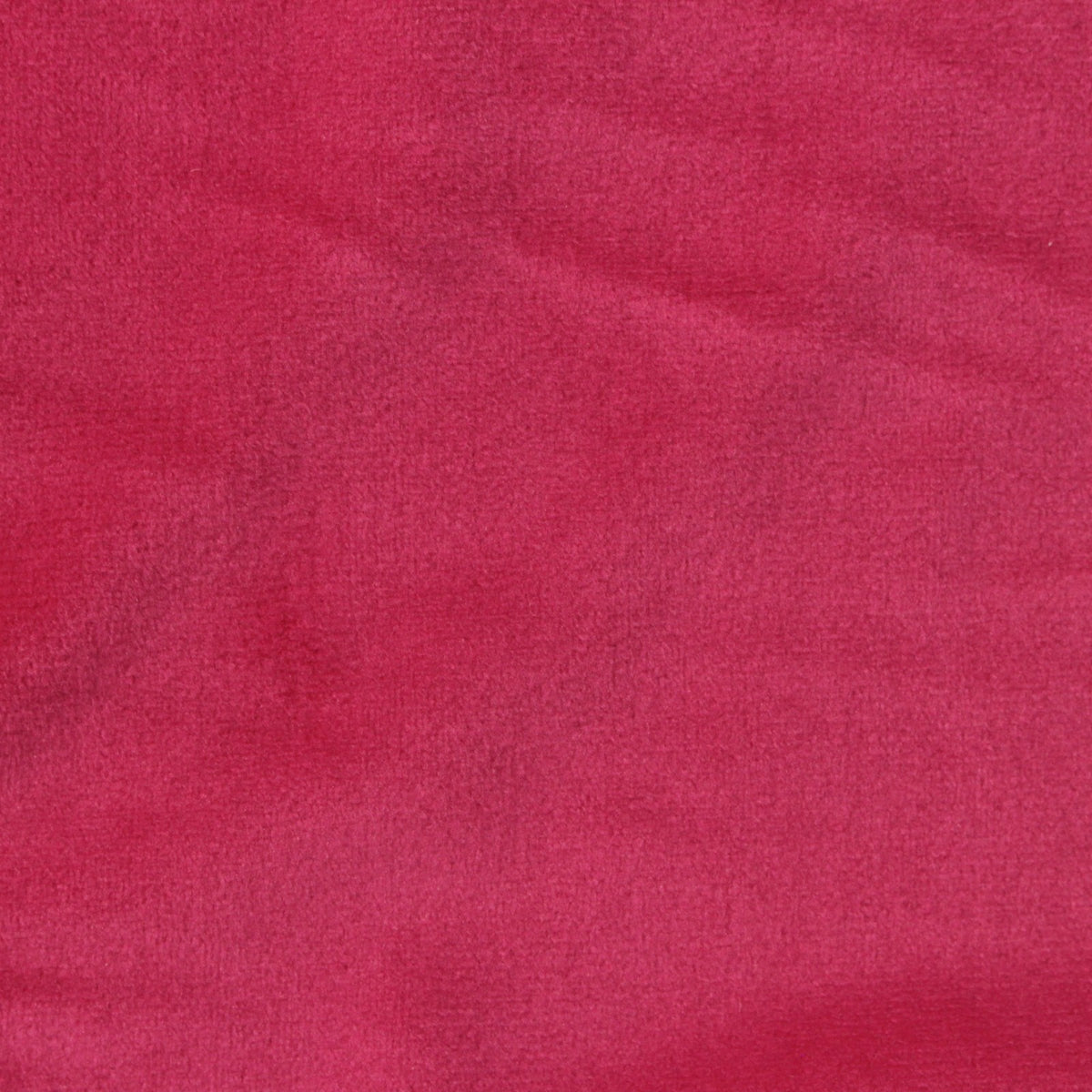 Deep Pink Brushed Minky, Polyester