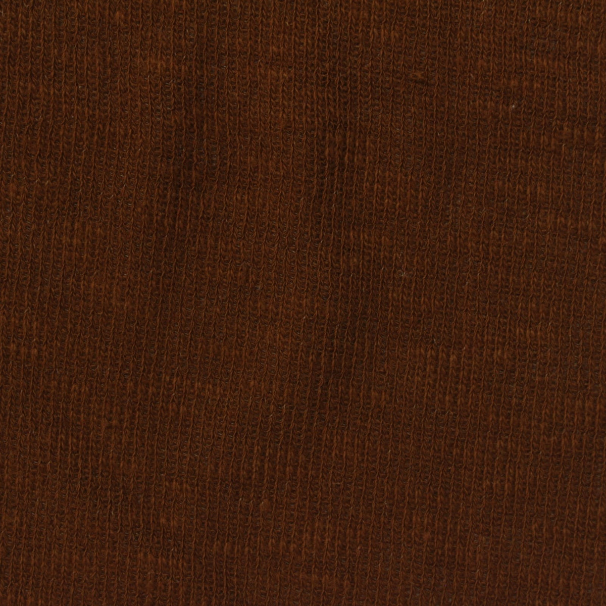 Cotton Stretch Rib Knit Fabric, 200 gsm, 175 cm — Brown
