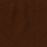Cotton Stretch Rib Knit Fabric, 200 gsm, 175 cm — Brown