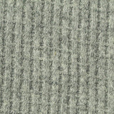 Grey Marl Waffle Knit, Cotton-Poly — texture