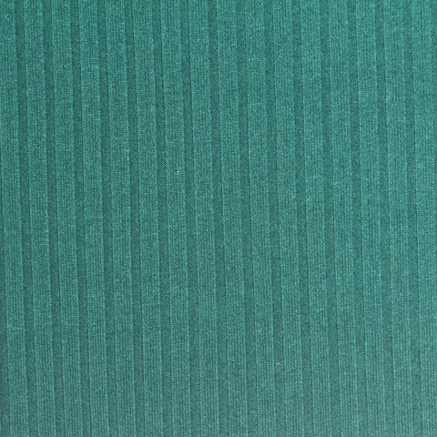 Polyester Stretch Rib Knit Fabric, 210 gsm, 160 cm — Green, ref EF-278571