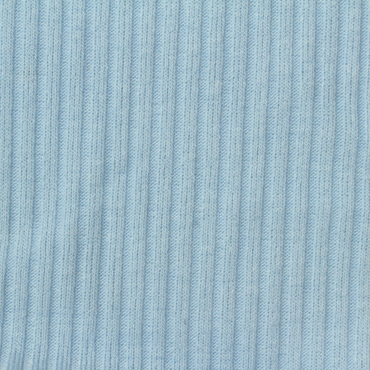 Polyester Viscose Stretch Rib Knit Fabric, 225 gsm, 168 cm — Blue