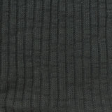 Cotton Stretch Rib Knit Fabric, 260 gsm, 170 cm — Grey
