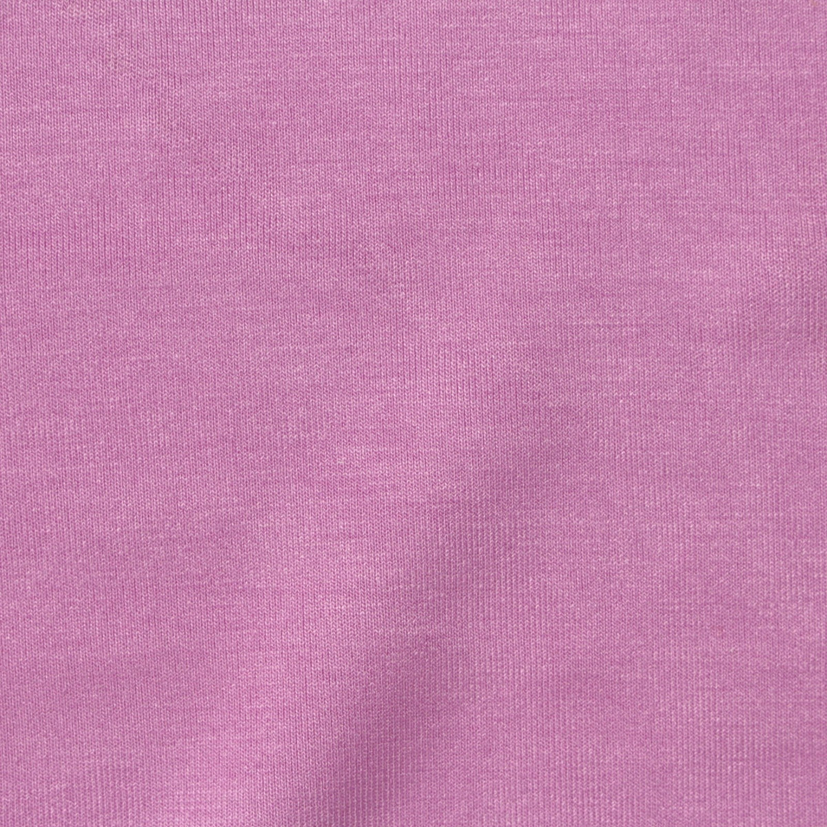 Dusty Pink Ribbed Scuba Knit, Viscose-Poly