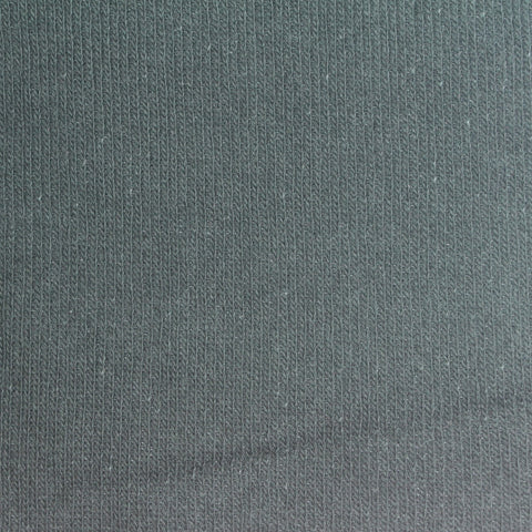 Cotton Stretch Rib Knit Fabric, 207 gsm, 178 cm — Green