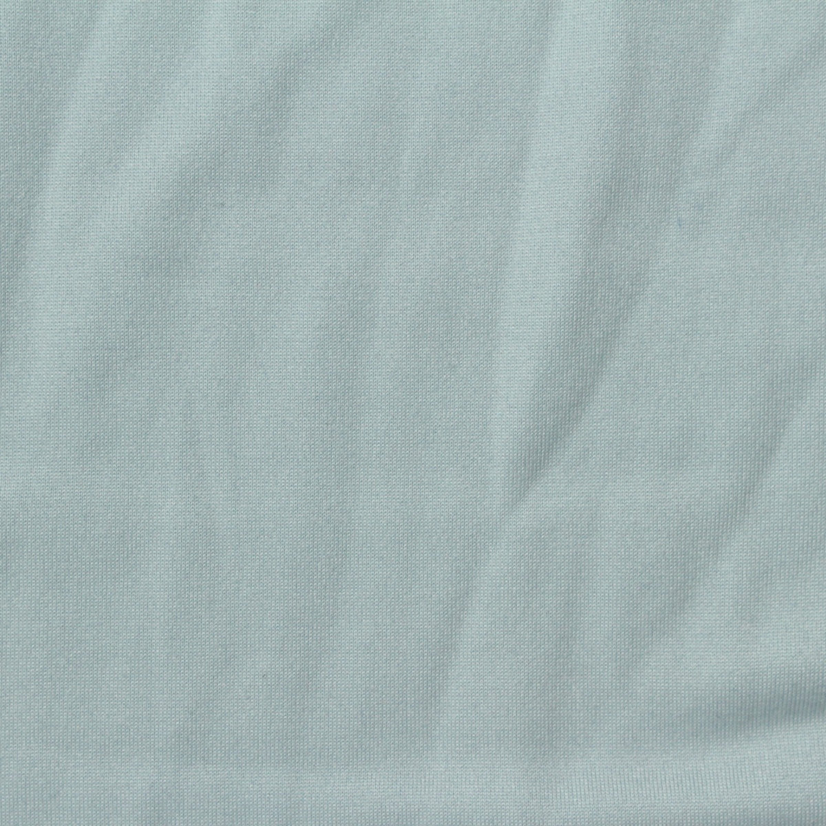 Brushed Polyester Stretch Milk Silk Knit Fabric, 210 gsm, 154 cm — Blue