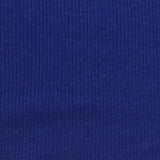 Cotton Polyester Rib Knit Fabric, 130 gsm, 164 cm — Blue