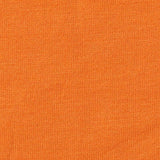 Polyester Viscose Jersey Knit Fabric, 133 gsm, 154 cm — Orange — texture